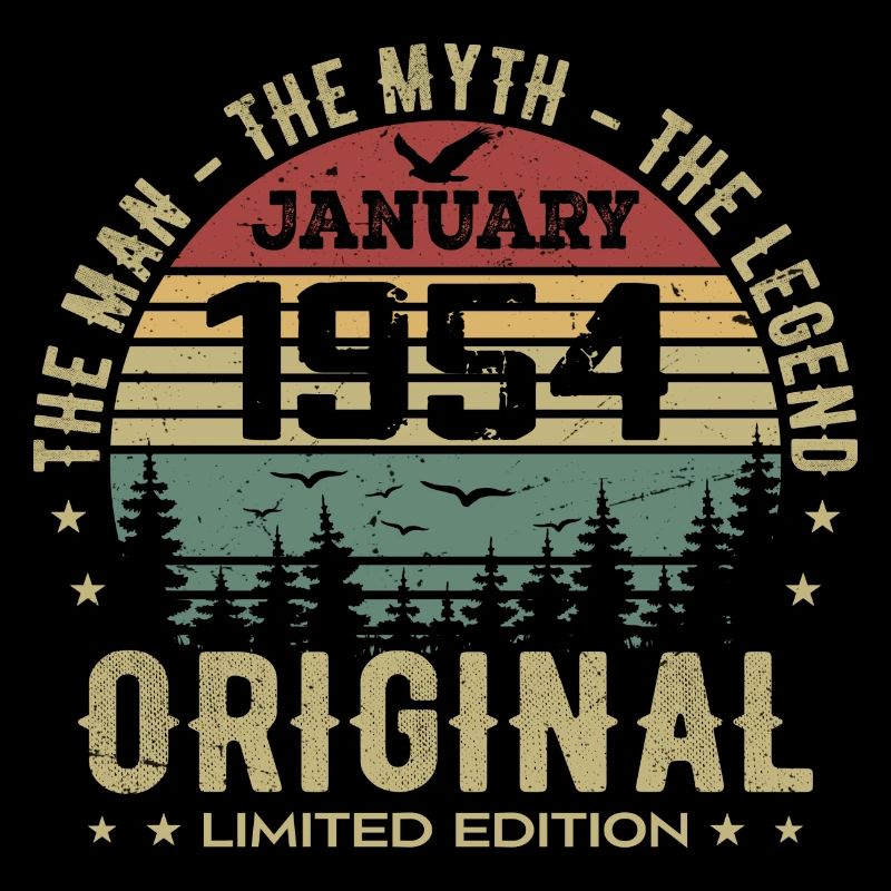 Cadeau D'anniversaire 71 ans, Nées En Janvier 1954