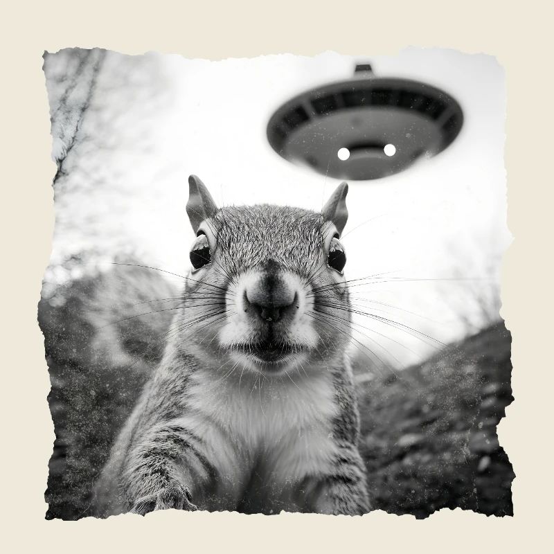 Alien Squirrel Encounter – Fun Sci-Fi