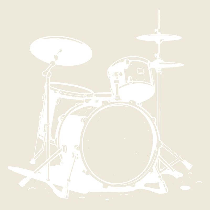 Drum Set Drawing
