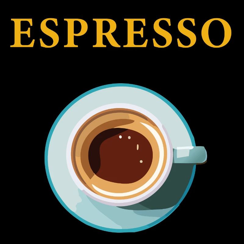 Espresso Coffee Pattern for Coffee Lovers