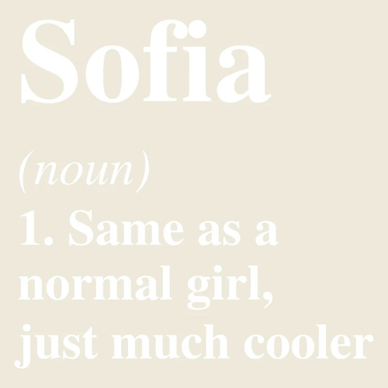 Sofia Définition Cool Nom Dire Cadeau