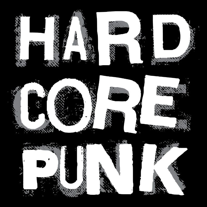 Hardcore Punk Stencil Text