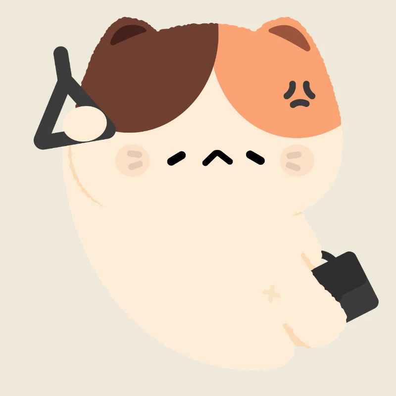Tired Cat Commute