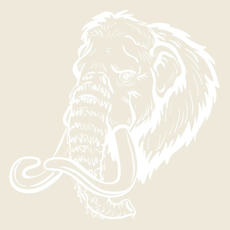 Mammoth Head Line Style