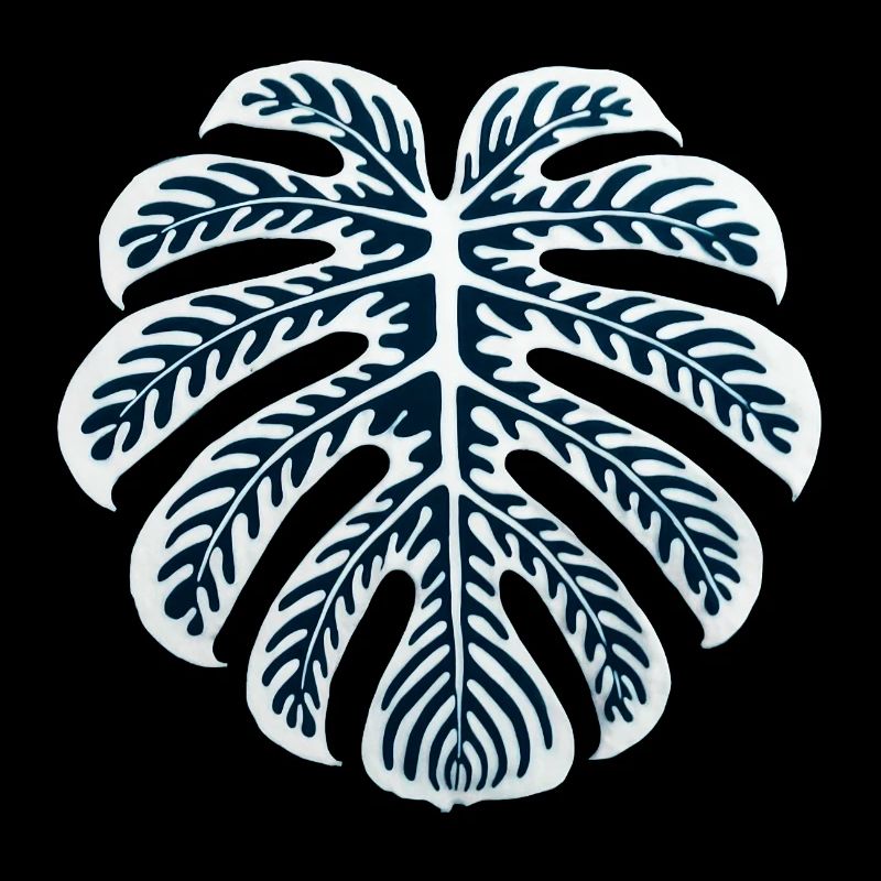 Monstera Blatt – Tropisches Deco Art Design