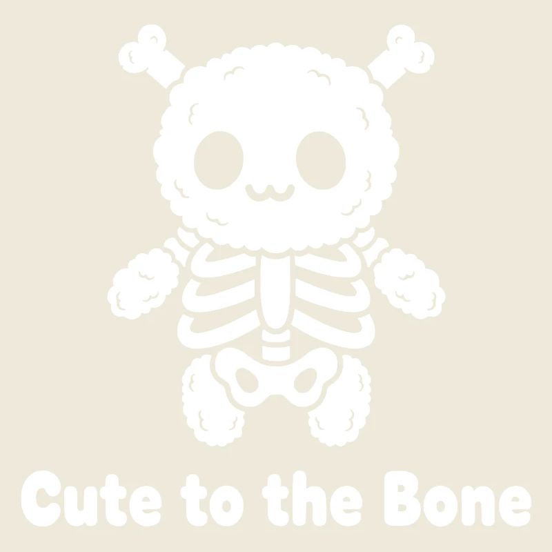 Niedlicher Knochenfreund