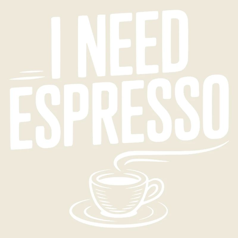 Ich brauche Espresso