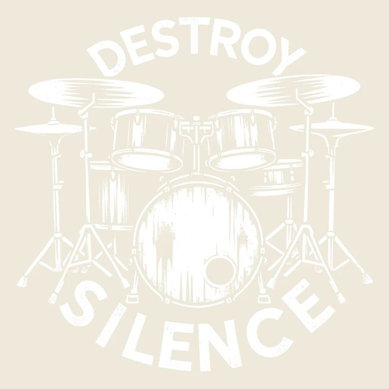 Destroy Silence Drummer