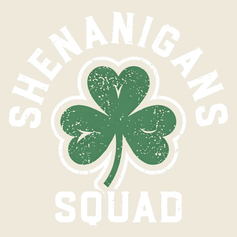 Shenanigans Squad Shamrock Tee