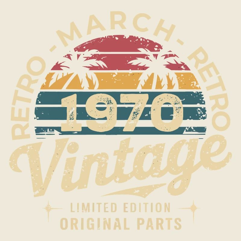 Anniversaire Mars 1970 Édition Limitée Retro March