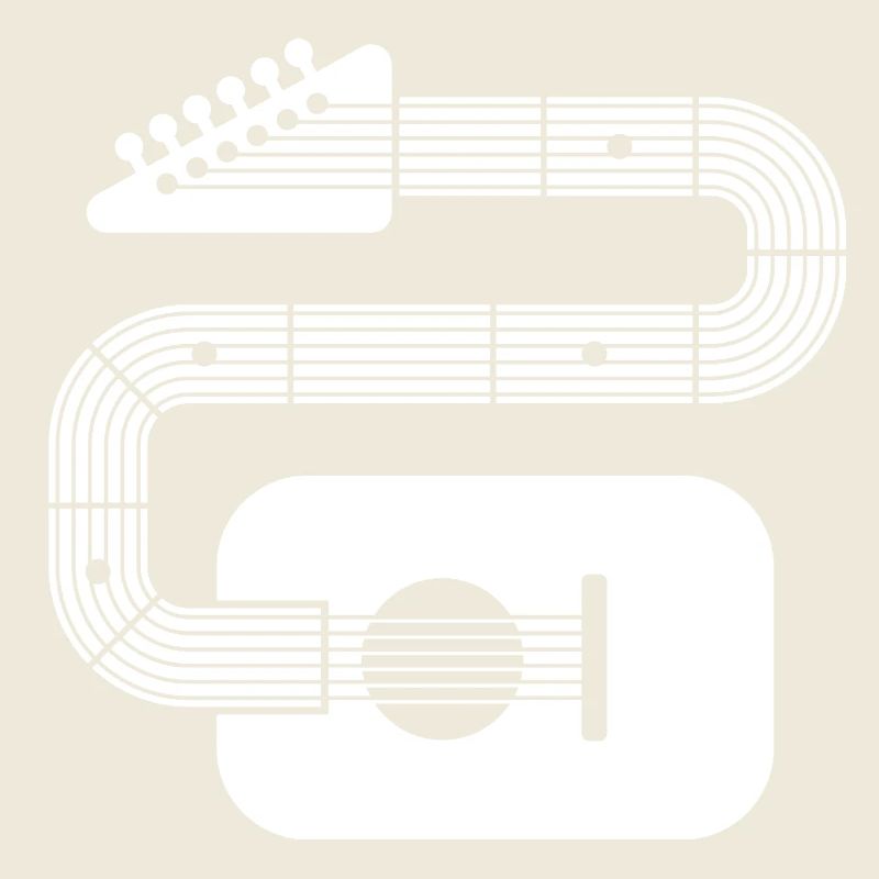 Abstract Shape Guitar