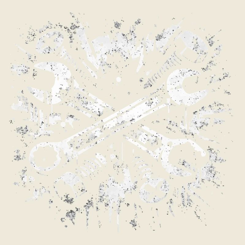 Conception de clé à molette Tool Grunge