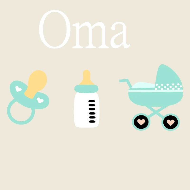 Oma 2023 Geburt Junge Vorlage personalisierbar
