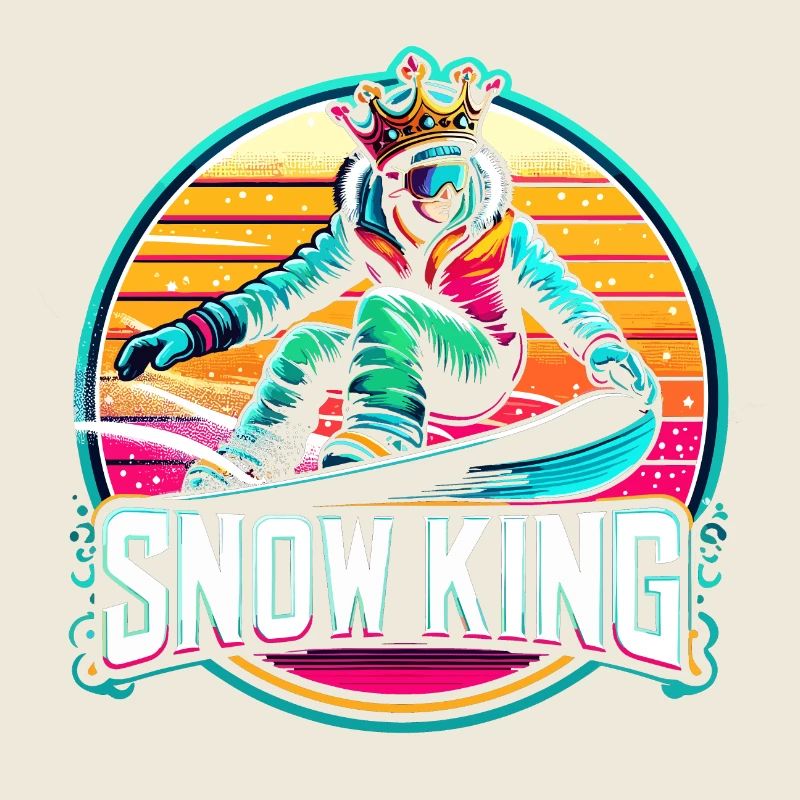 Conception du snowboard Snow King