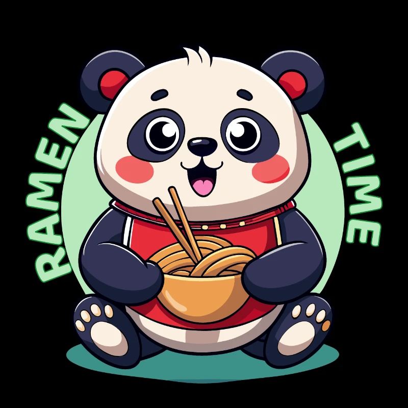 Ramen-Panda Zeit