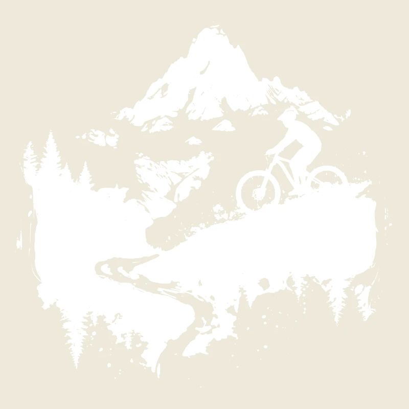 Mountain Biking Sketch