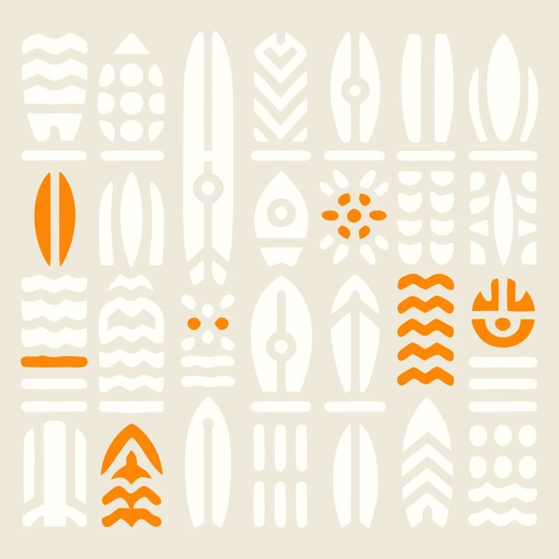 Abstract Surf and Wave Patterns