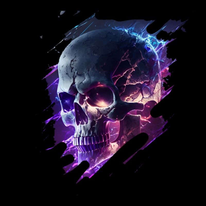 Neon-Kriegs Skull Design