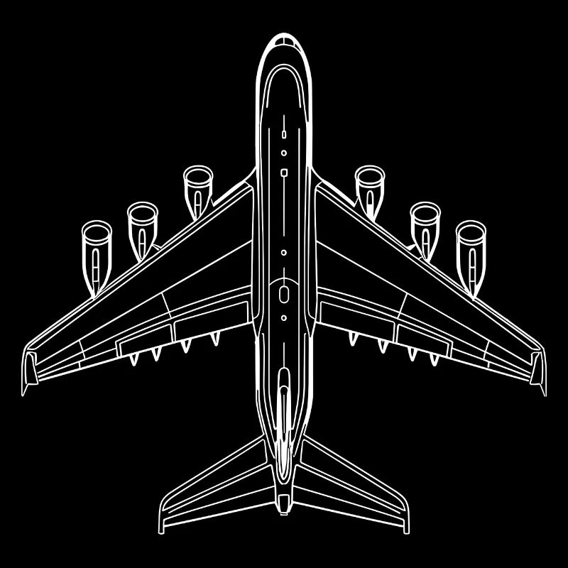 Flugzeug Zeichnung
