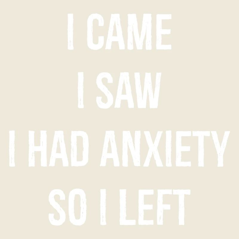 Je suis venu, j’ai vu que j’avais de l’anxiété alors je suis parti