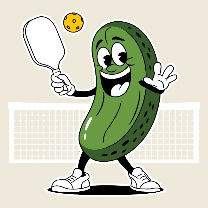 Dill With It Pickleball Player