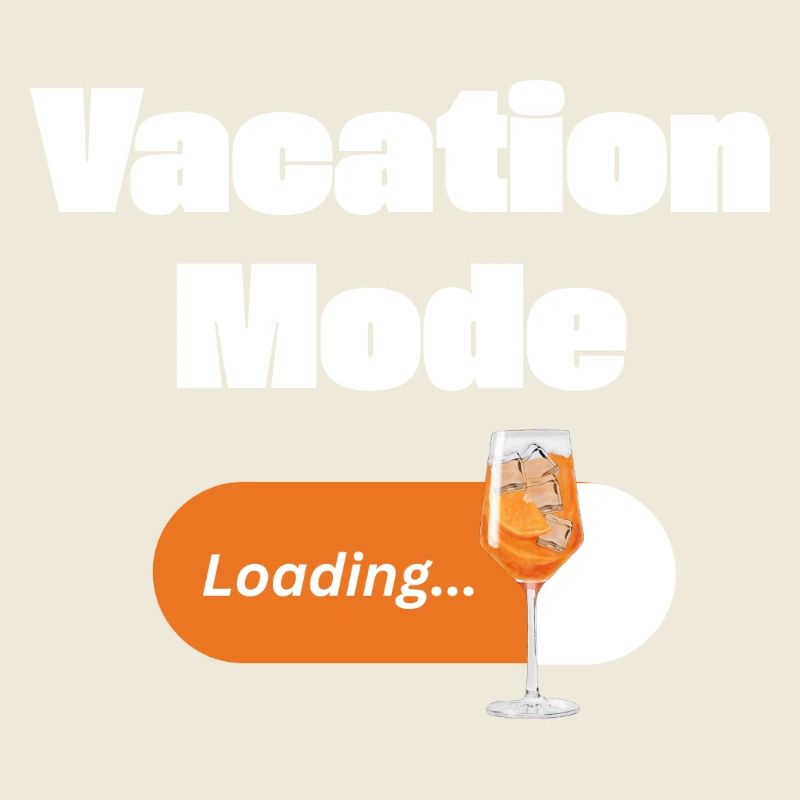 Vacation Mode On – Spritz with Loading Bar (light)