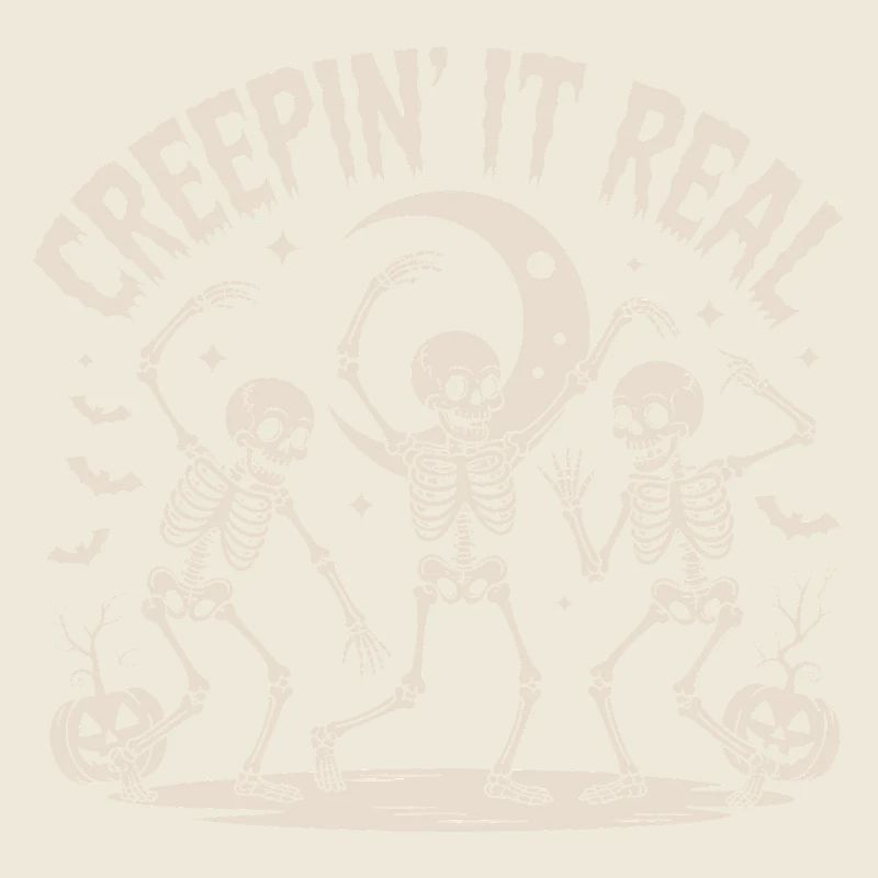 Creepin' It Echter Skeletttanz