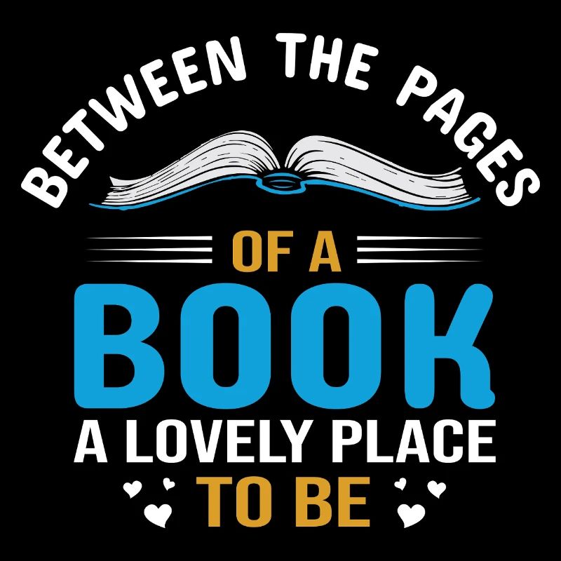 Between the pages of a book