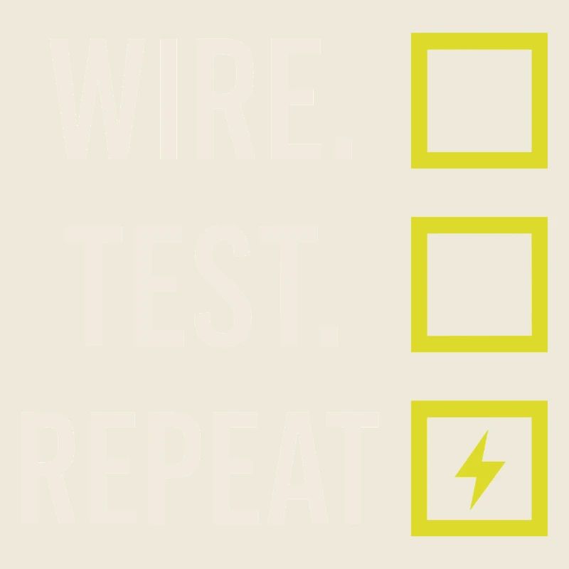 Apprentice electrician, student in the electrical trade