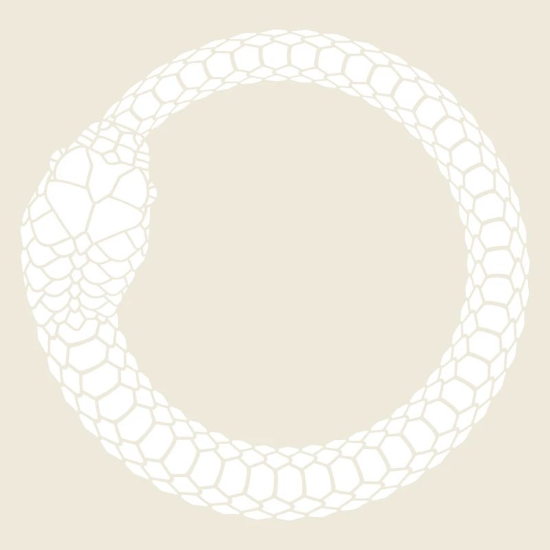 Ouroboros Schlangenring Kreis