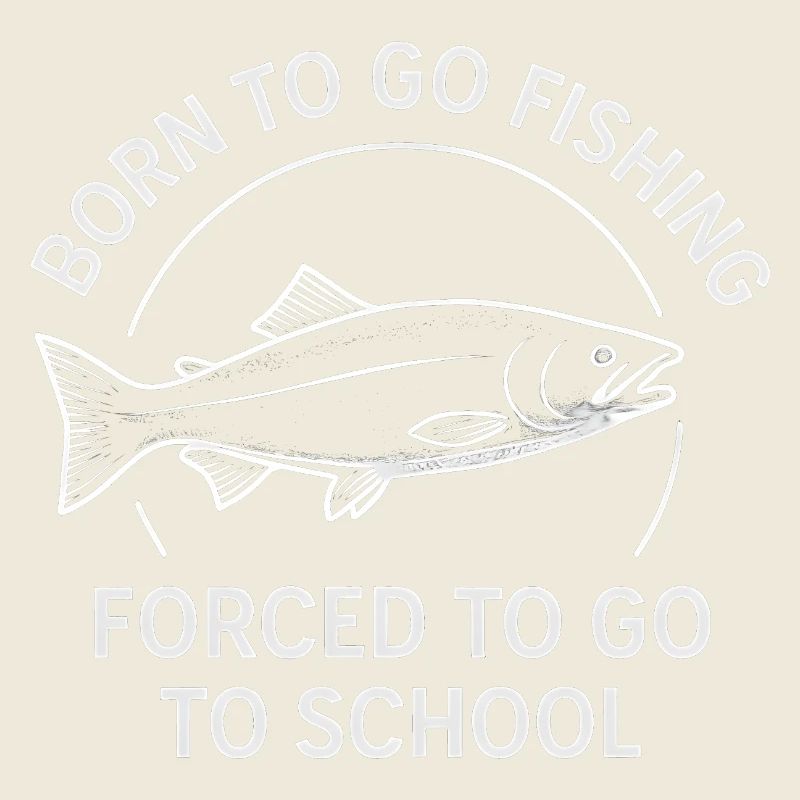 Né pour aller pêcher, forcé d’aller à l’école Pêcheur