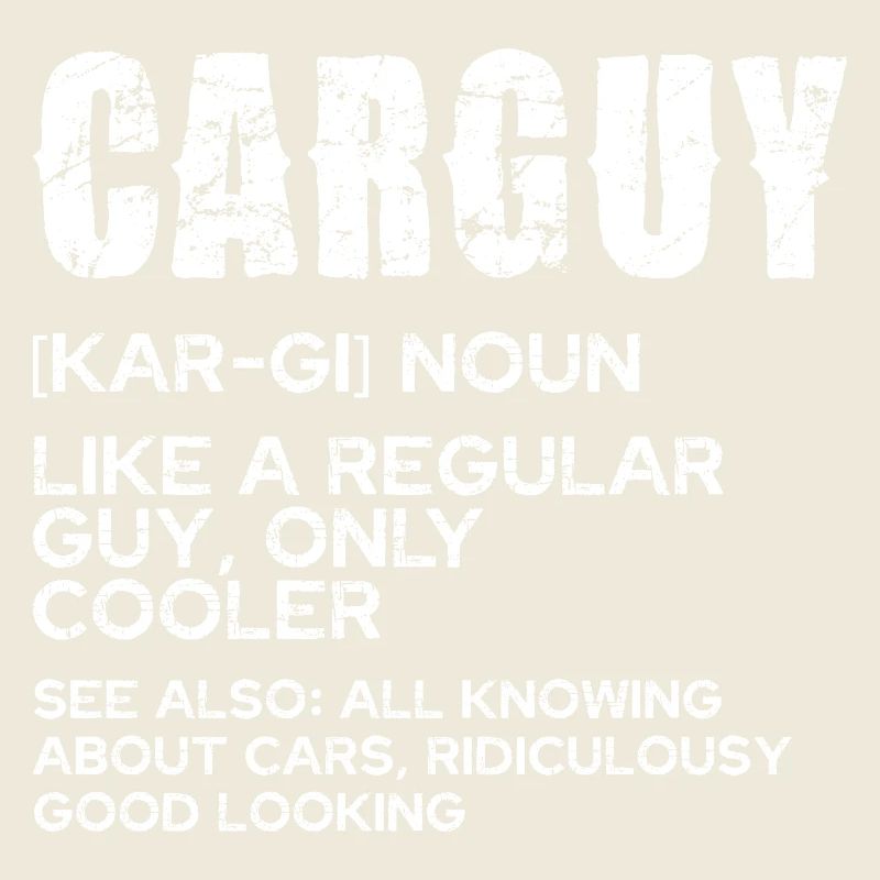 CarGuy Distressed Typography