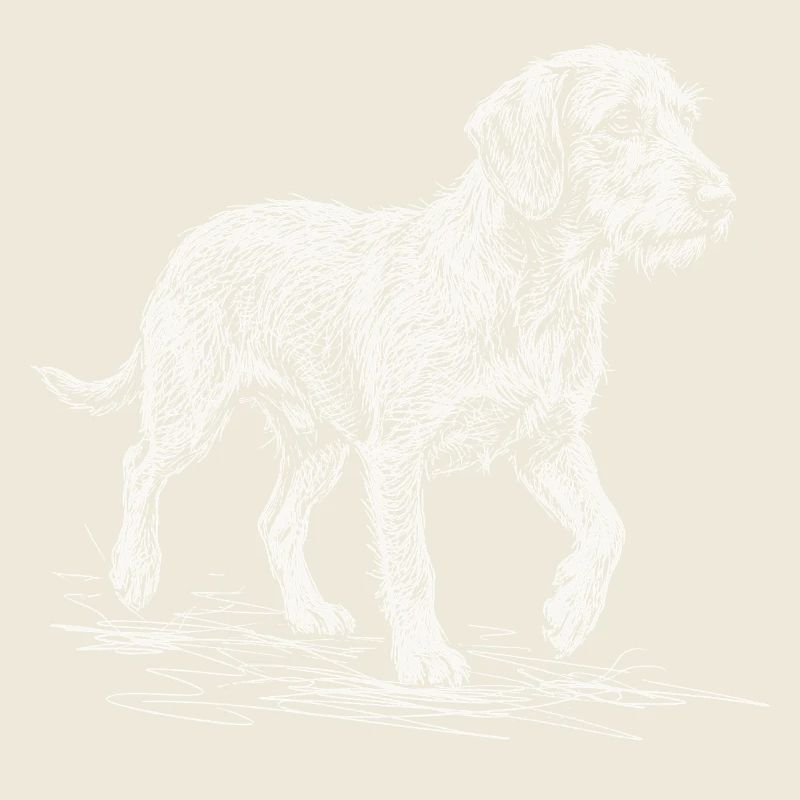 Dachshund Sketch – Minimalist Dog Design