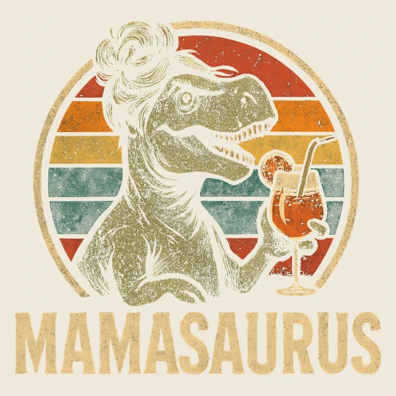 Mamasaurus Mama Mutter Geschenkidee Humor Lustig