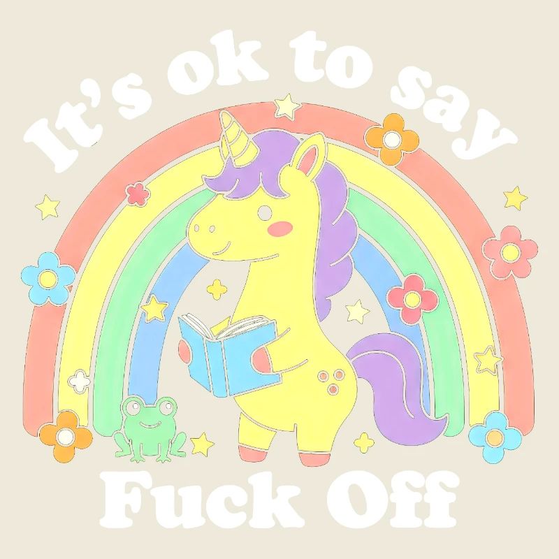 Unicorn Rainbow: Es ist okay, sich zu.