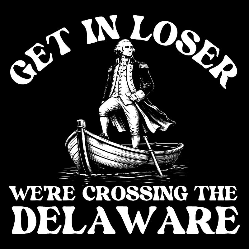 Crossing The Delaware Patriotic Meme