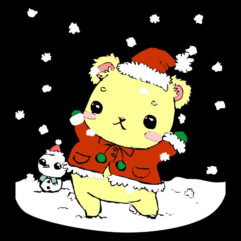 Doux teddy de Noël