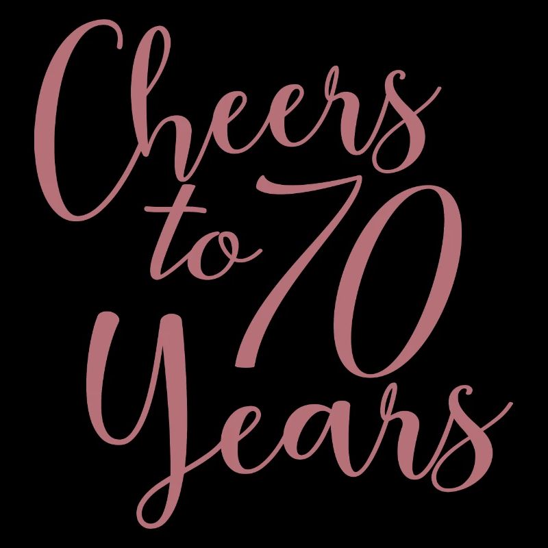 Vive le 70e anniversaire des 70 ans