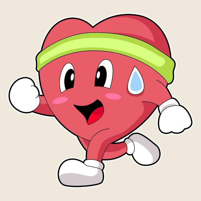 Course de jogging cardiaque