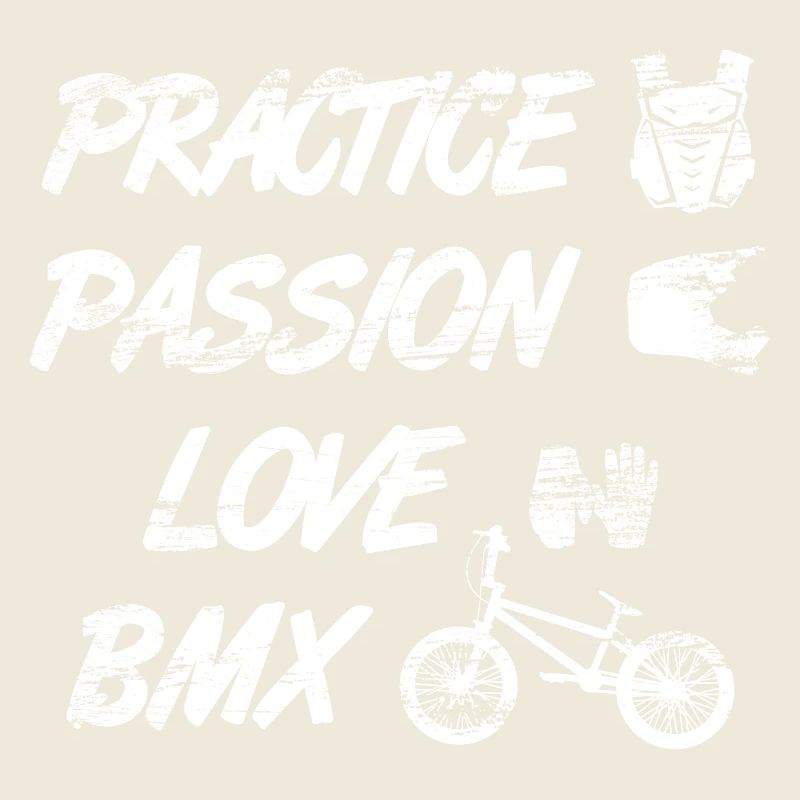Motivierender BMX Spruch