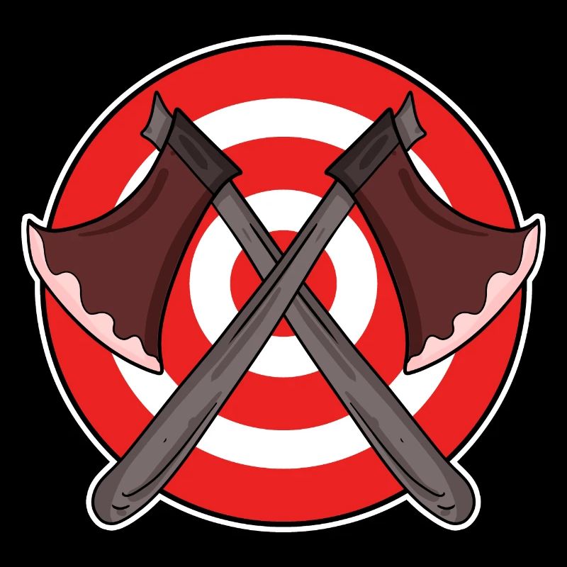 Axe Thrower Target Axe Throw Gift