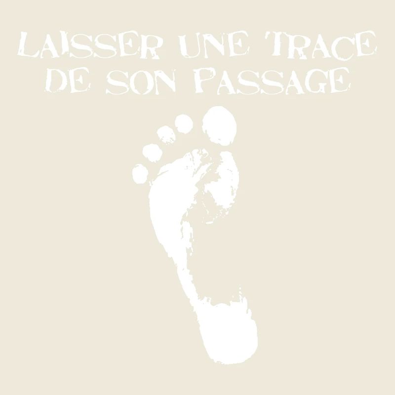Une trace de son passage