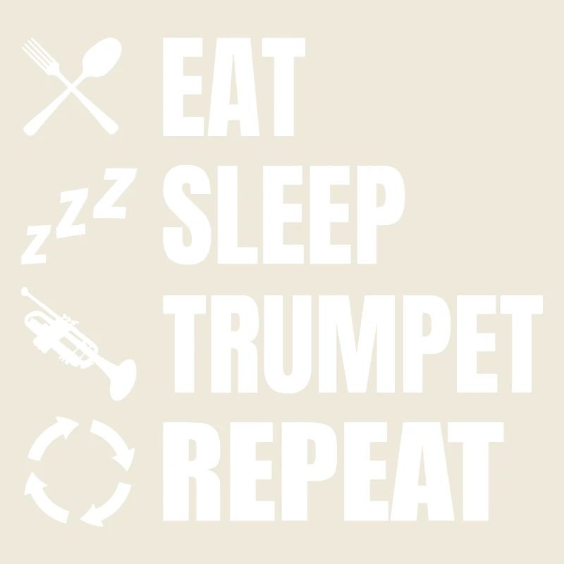 Manger Dormir Trompette Répéter