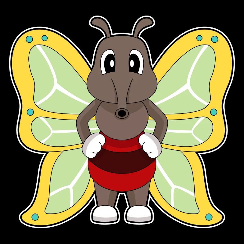 Moustique papillon