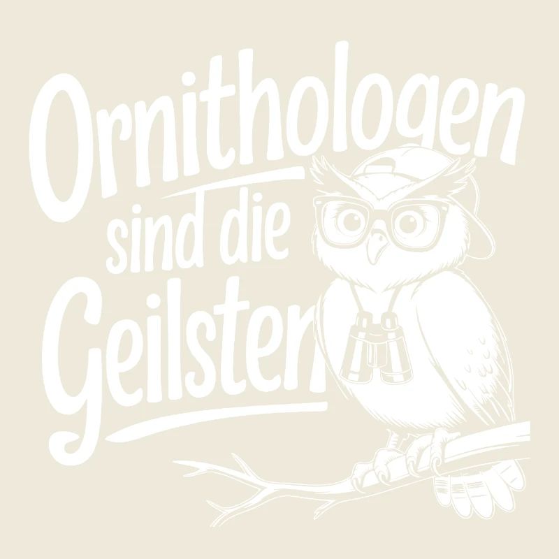 Ornithologen sind die Coolsten lustige Eule