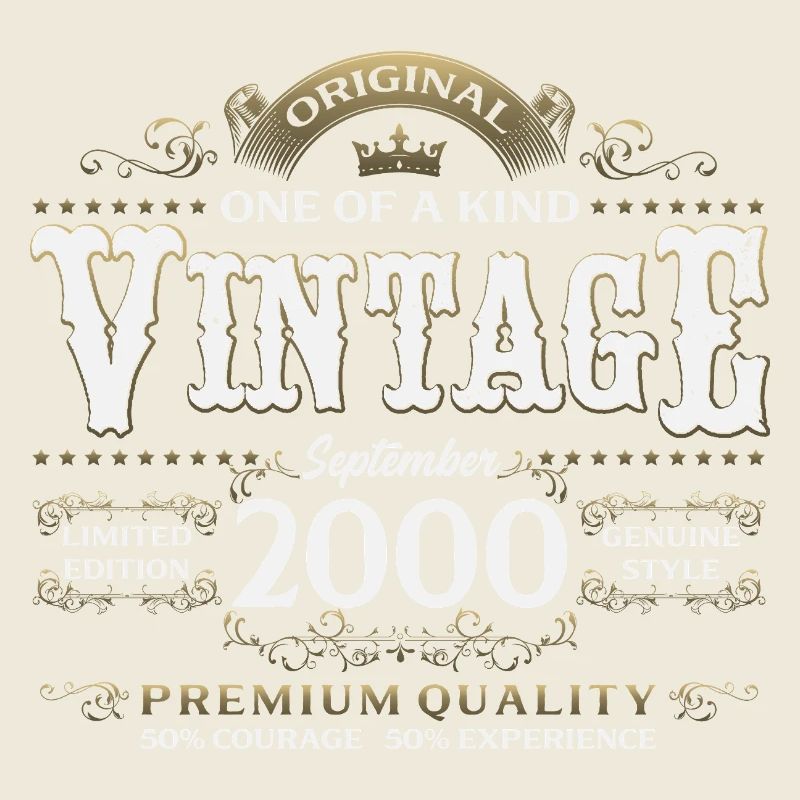 25th Birthday Vintage September 2000