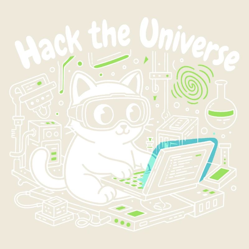 KatzHacker Universum Knacken