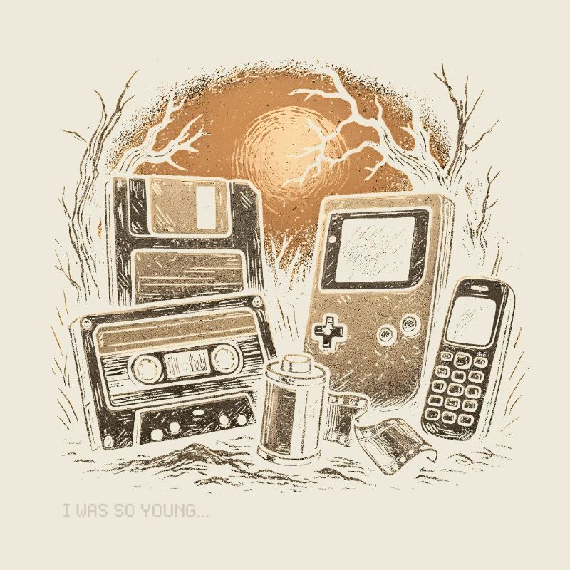 Retro Nostalgia – I Was So Young Tee