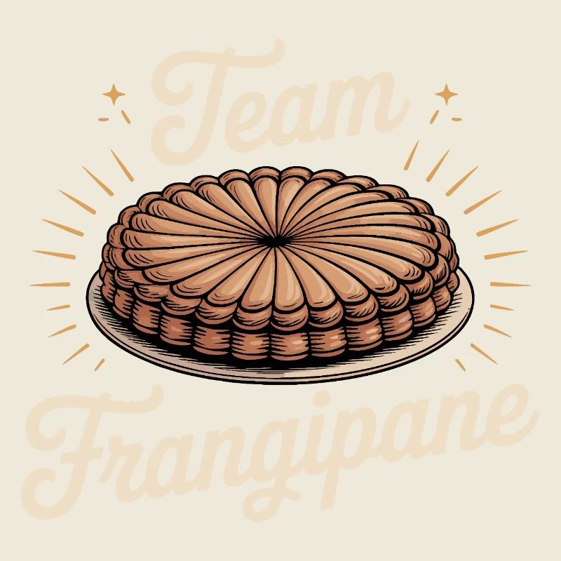 Logo du gâteau Team Frangipane