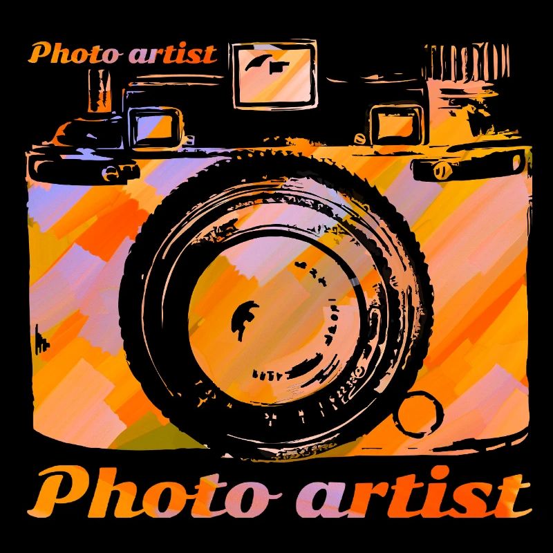 Camera in bright colors